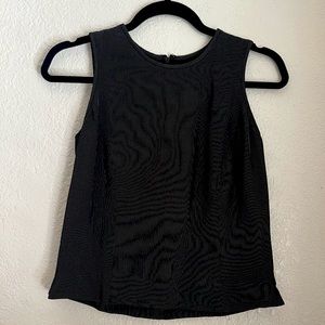 Vintage Sleeveless Pinstripe Shirt
